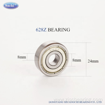 Ball Bearing 628 Z Rs Miniature Size 8x24x8mm